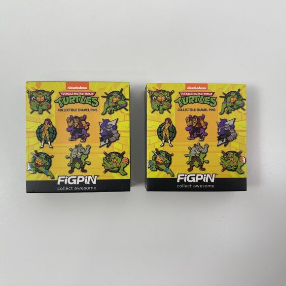 2 Figpin Teenage Mutant Ninja Turtles Series 1 - Picture 2 of 4